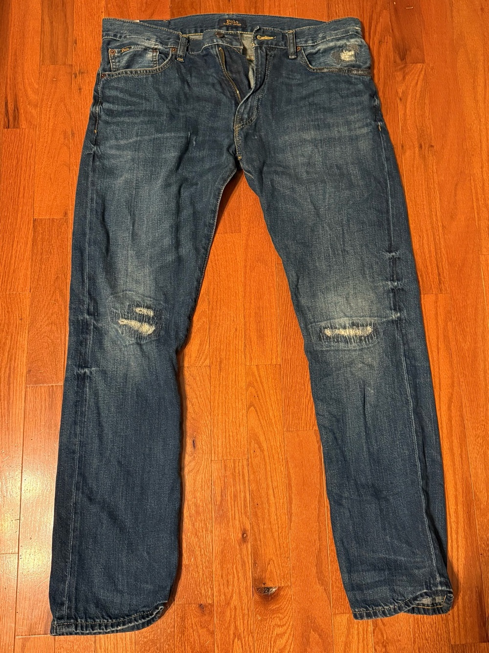 Ralph Lauren Polo Varick Slim Straight Jeans